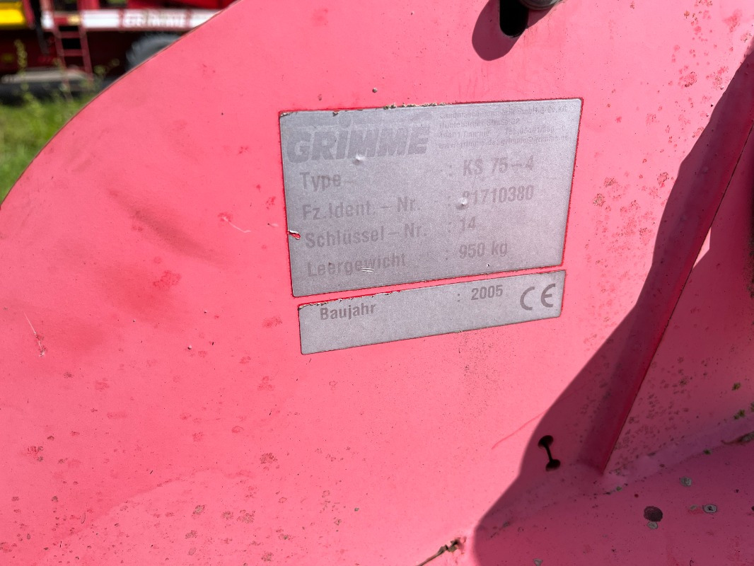 Grimme KS 75-4 - Macchina da raccolta: foto 2 Grimme KS 75-4 - Macchina da raccolta: foto 2