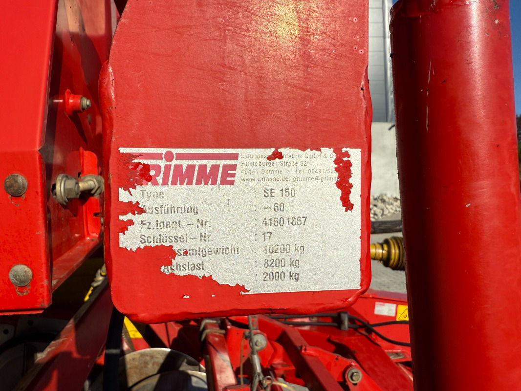 Grimme SE-150-60-NB - Scava raccogli patate: foto 2 Grimme SE-150-60-NB - Scava raccogli patate: foto 2