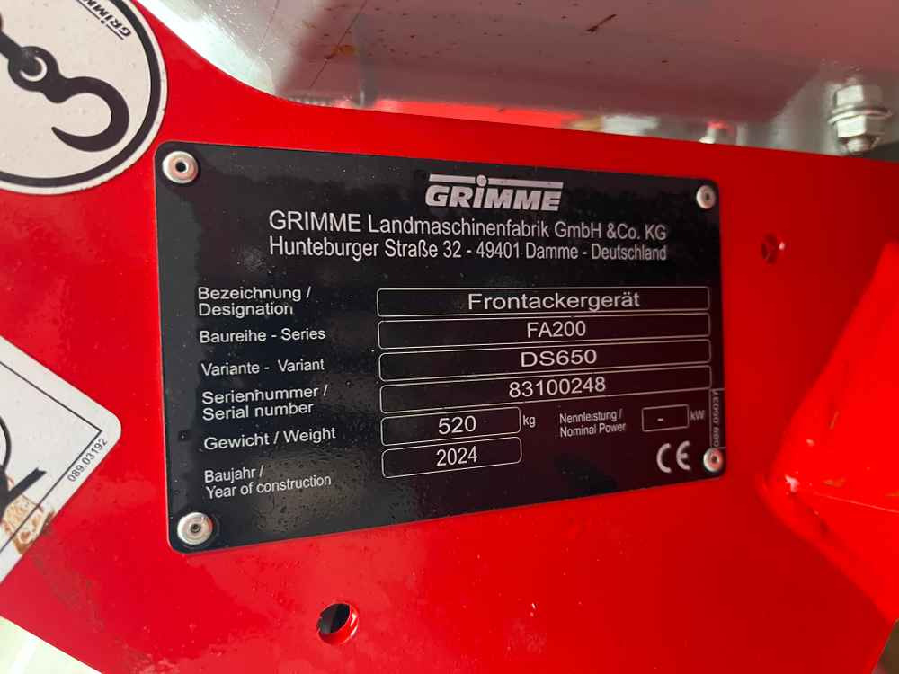 Macchina da raccolta Grimme FA 200: foto 6
