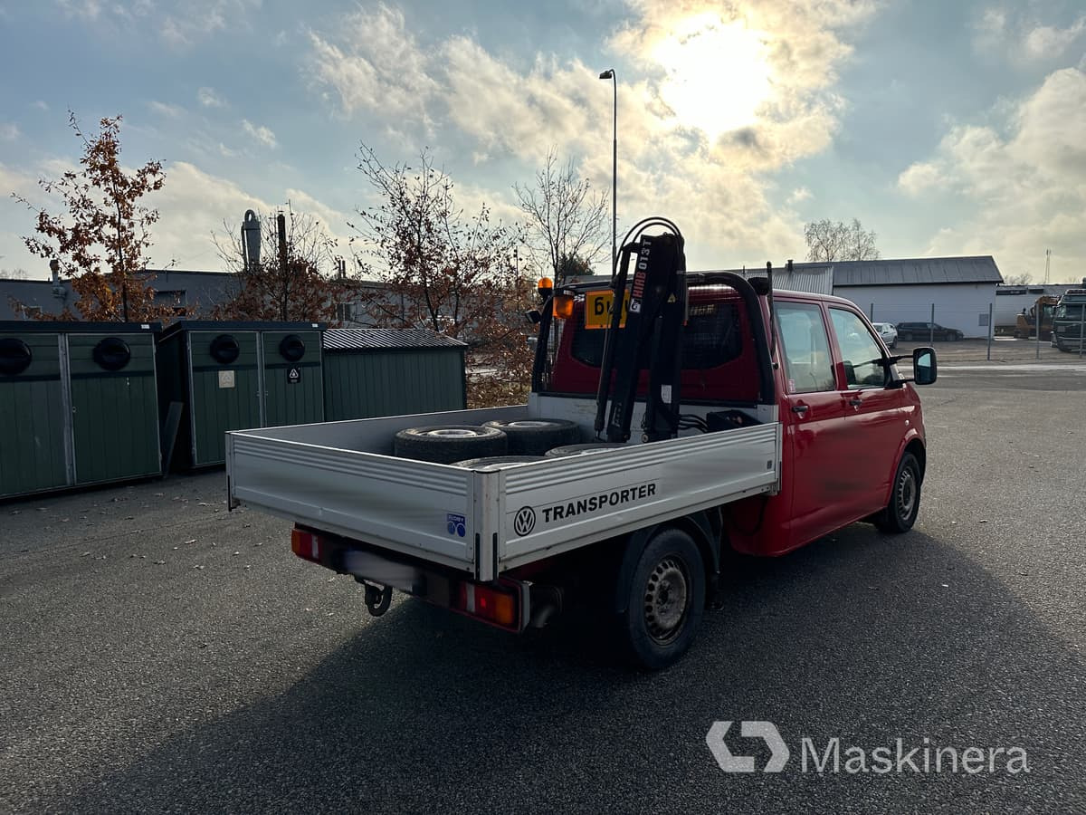 Flakbil Volkswagen Transporter T5 4wd + Kran - Furgoncino: foto 3 Flakbil Volkswagen Transporter T5 4wd + Kran - Furgoncino: foto 3