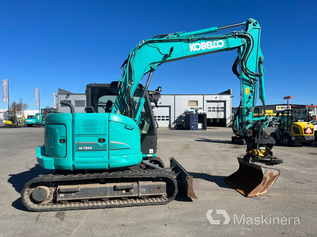Grävmaskin Kobelco SK75SR-3E - Escavatore cingolato: foto 4 Grävmaskin Kobelco SK75SR-3E - Escavatore cingolato: foto 4