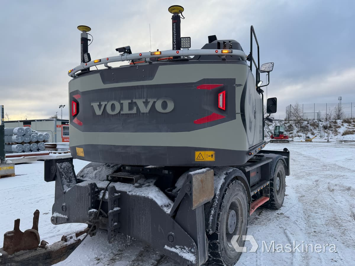 Escavatore cingolato Hjulgrävare Volvo EW160E med tillbehör: foto 6