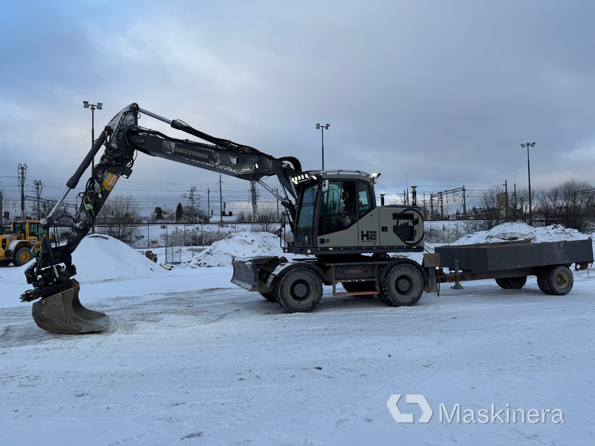 Escavatore cingolato Hjulgrävare Volvo EW160E med tillbehör: foto 10