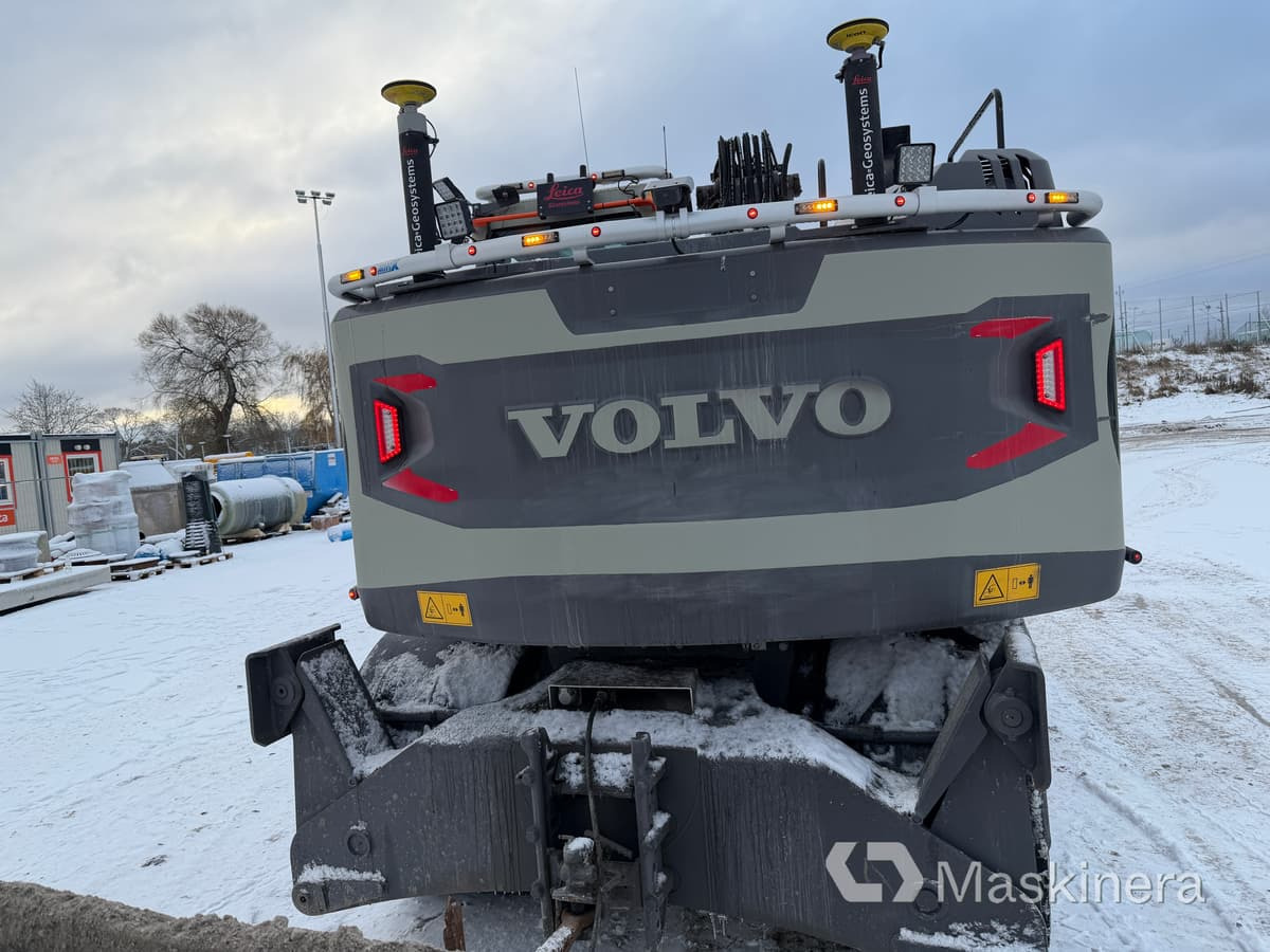 Escavatore cingolato Hjulgrävare Volvo EW160E med tillbehör: foto 7