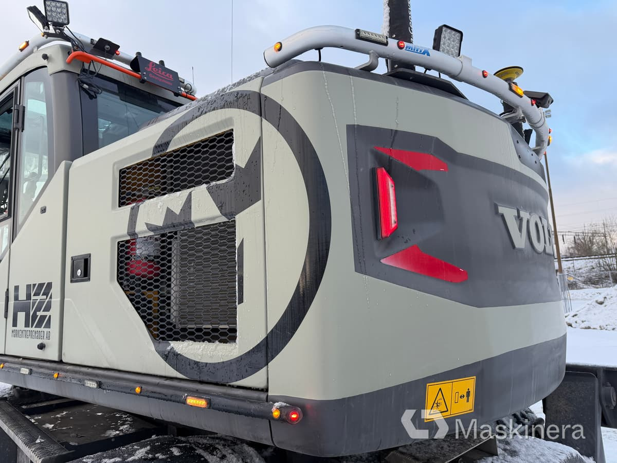 Escavatore cingolato Hjulgrävare Volvo EW160E med tillbehör: foto 41