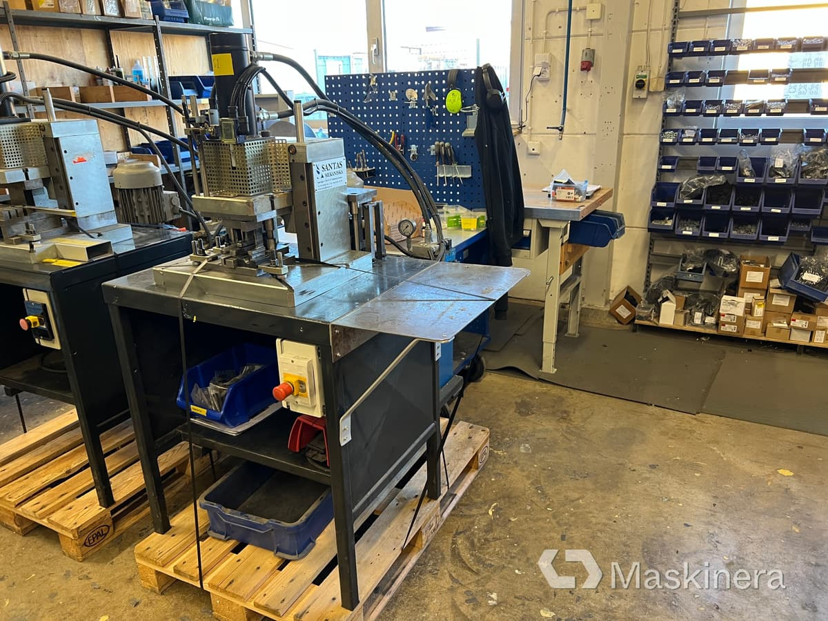 Hydraulisk press Santas Mekaniska DS88 - Pressa piegatrice: foto 2 Hydraulisk press Santas Mekaniska DS88 - Pressa piegatrice: foto 2