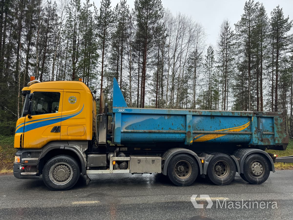 Scania R500LB8X4*4HHA Kassett bil Scania R500 tridem med vagn - Autocarro ribaltabile: foto 3 Scania R500LB8X4*4HHA Kassett bil Scania R500 tridem med vagn - Autocarro ribaltabile: foto 3