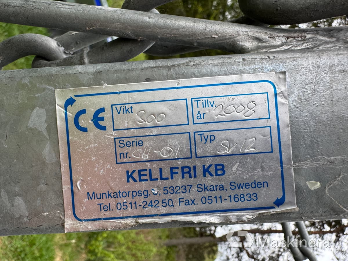 Rimorchio forestale Skogsvagn ATV Kellfri SV12: foto 33