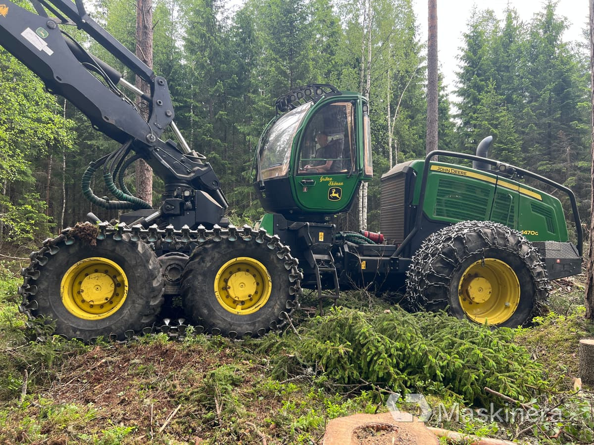 Skördare John Deere 1470G - Abbattitrice forestale: foto 2 Skördare John Deere 1470G - Abbattitrice forestale: foto 2