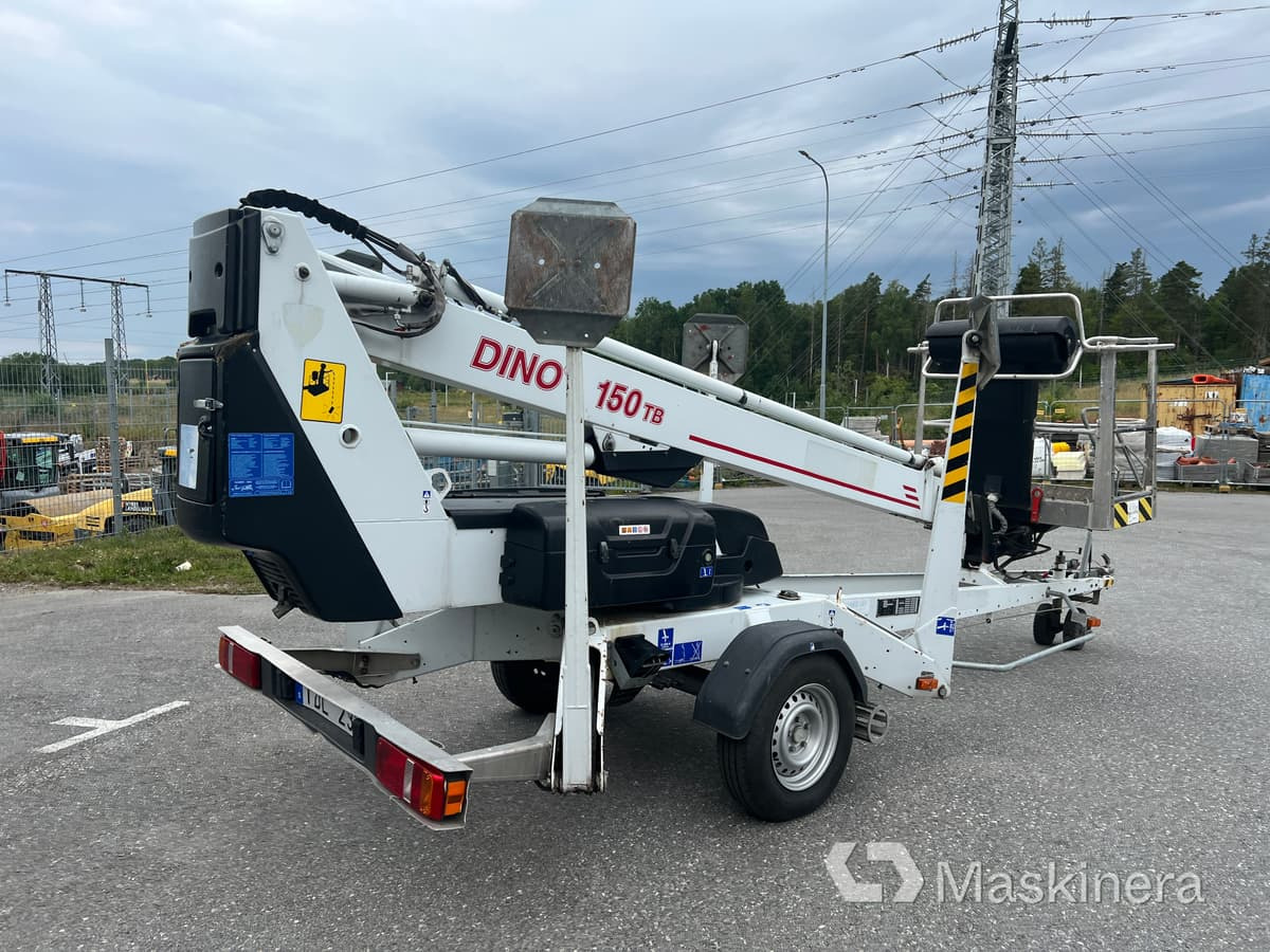 Släpvagnslift Dino 150TB - Piattaforma aerea: foto 5 Släpvagnslift Dino 150TB - Piattaforma aerea: foto 5