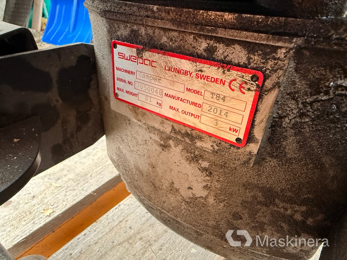 Piastra vibrante Stamp Swepac T84: foto 10