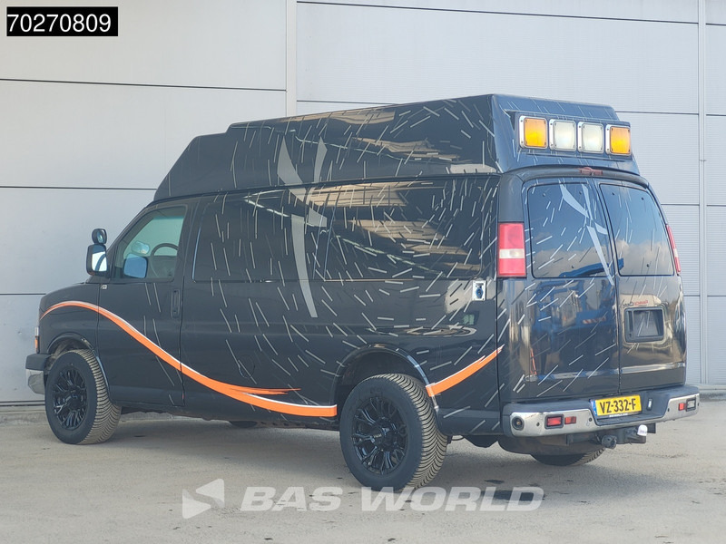 Chevrolet Chevy Van 6.0L V8 MARGE LPG Chevy Van Camper Basis APK 10-2025 GMC Savana 230V aansluiting Airco Camera Cruise 8m3 Airco Trekhaak Cruise c - Furgoncino: foto 2 Chevrolet Chevy Van 6.0L V8 MARGE LPG Chevy Van Camper Basis APK 10-2025 GMC Savana 230V aansluiting Airco Camera Cruise 8m3 Airco Trekhaak Cruise c - Furgoncino: foto 2