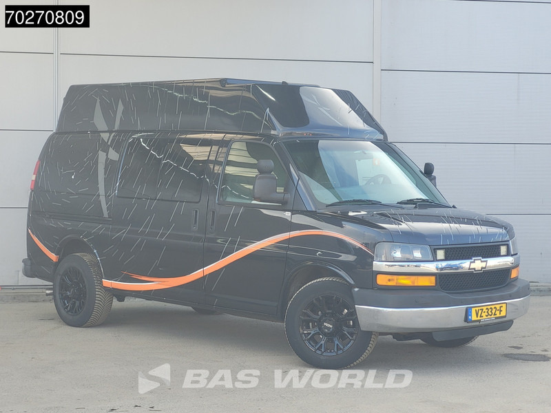 Chevrolet Chevy Van 6.0L V8 MARGE LPG Chevy Van Camper Basis APK 10-2025 GMC Savana 230V aansluiting Airco Camera Cruise 8m3 Airco Trekhaak Cruise c - Furgoncino: foto 3 Chevrolet Chevy Van 6.0L V8 MARGE LPG Chevy Van Camper Basis APK 10-2025 GMC Savana 230V aansluiting Airco Camera Cruise 8m3 Airco Trekhaak Cruise c - Furgoncino: foto 3