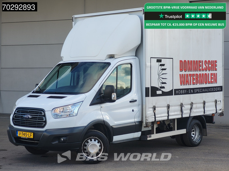 Ford Transit 130pk Dubbellucht Schuifzeilen Navi Airco Cruise Euro6 APK 02-2026 Zeilen Zeilenwagen Plane Bakwagen Meubelbak Koffer 17m3 Airco - Furgone centinato: foto 1 Ford Transit 130pk Dubbellucht Schuifzeilen Navi Airco Cruise Euro6 APK 02-2026 Zeilen Zeilenwagen Plane Bakwagen Meubelbak Koffer 17m3 Airco - Furgone centinato: foto 1
