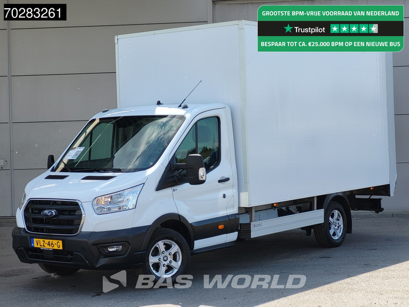 Ford Transit 130pk Laadklep Zijdeur Bakwagen Airco Cruise Camera Euro6 Koffer Meubelbak 22m3 Airco Cruise control - Furgone box: foto 1 Ford Transit 130pk Laadklep Zijdeur Bakwagen Airco Cruise Camera Euro6 Koffer Meubelbak 22m3 Airco Cruise control - Furgone box: foto 1