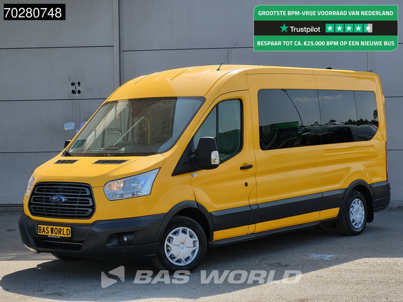 Ford Transit 130pk Personenvervoer Luchtvering Taxi L3H2 Ramp Airco Cruise Parkeersensoren Euro6 Kombi Tourer 11m3 Airco Cruise control - Minibus, Pulmino: foto 1 Ford Transit 130pk Personenvervoer Luchtvering Taxi L3H2 Ramp Airco Cruise Parkeersensoren Euro6 Kombi Tourer 11m3 Airco Cruise control - Minibus, Pulmino: foto 1
