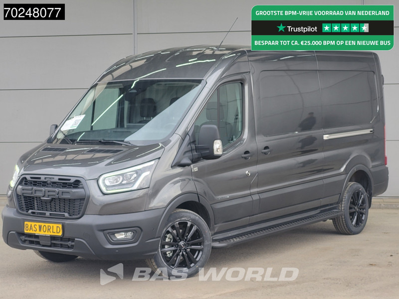 Ford Transit 165pk Automaat Black Edition 2025 model Dubbele schuifdeur L3H2 ACC 360camera Navi CarPlay Xenon Camera 11m3 Airco - Furgone chiuso: foto 1 Ford Transit 165pk Automaat Black Edition 2025 model Dubbele schuifdeur L3H2 ACC 360camera Navi CarPlay Xenon Camera 11m3 Airco - Furgone chiuso: foto 1