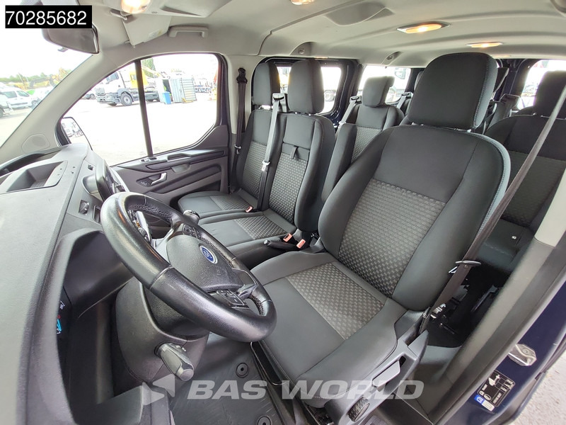 Minibus, Pulmino Ford Transit Custom 130PK Personenvervoer incl. BPM/ex. BTW 9 Persoons Taxi TV LED Airco Cruise Parkeersensoren Euro6 Passenger Transport Kombi Tour: foto 15