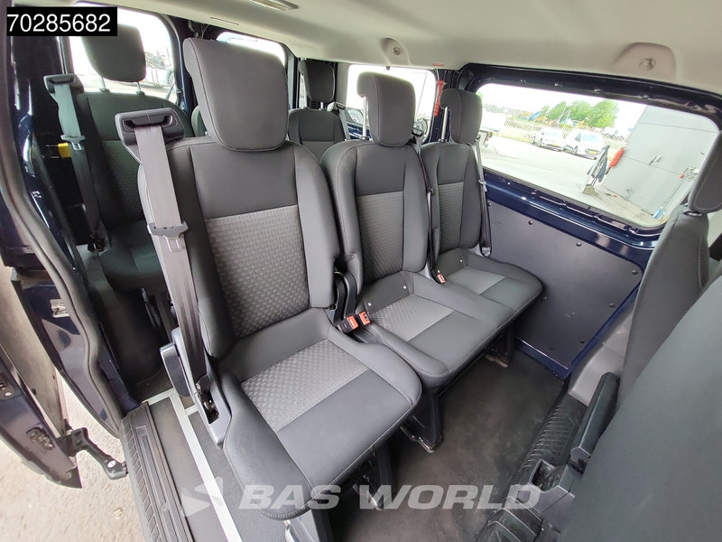 Minibus, Pulmino Ford Transit Custom 130PK Personenvervoer incl. BPM/ex. BTW 9 Persoons Taxi TV LED Airco Cruise Parkeersensoren Euro6 Passenger Transport Kombi Tour: foto 13