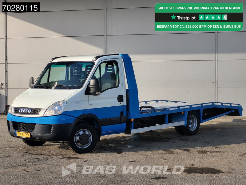 Iveco Daily 40C17 3.0L Autotransporter Luchtvering 3,5t Trekhaak Airco Oprijwagen Cartransporter Airco Trekhaak - Furgone: foto 1 Iveco Daily 40C17 3.0L Autotransporter Luchtvering 3,5t Trekhaak Airco Oprijwagen Cartransporter Airco Trekhaak - Furgone: foto 1