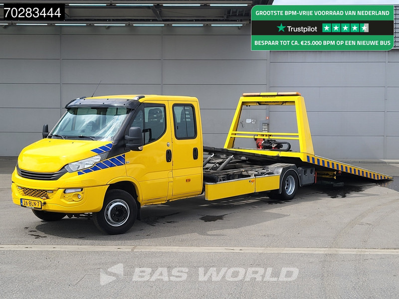 Iveco Daily 70C18 3.0L Autotransporter Luchtvering 3,5t Trekhaak Lier Airco Cruise Euro6 Cartransporter Oprijwagen Trekhaak Cruise control - Furgone: foto 1 Iveco Daily 70C18 3.0L Autotransporter Luchtvering 3,5t Trekhaak Lier Airco Cruise Euro6 Cartransporter Oprijwagen Trekhaak Cruise control - Furgone: foto 1