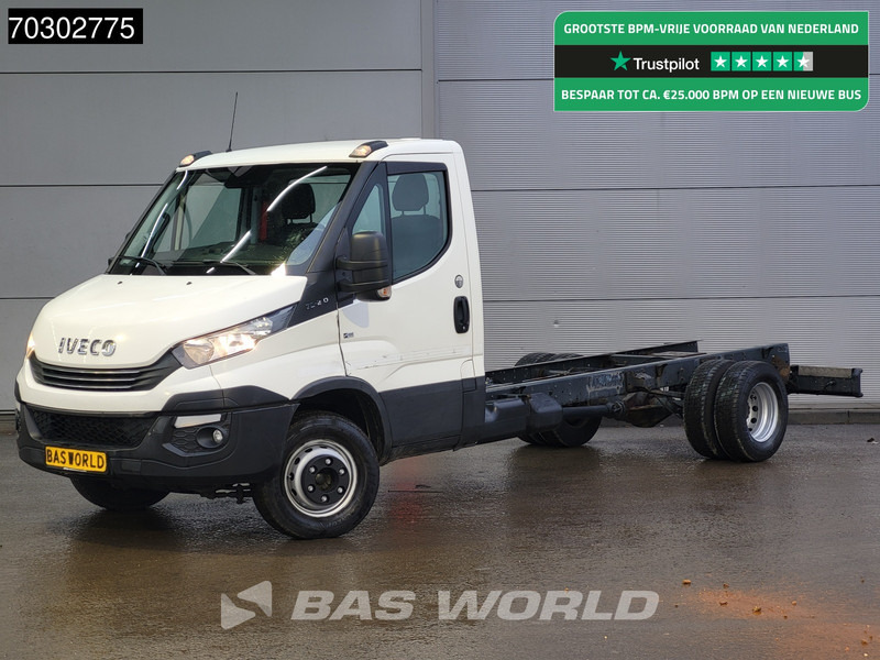 Iveco Daily 70C21 3.0L Automaat Luchtvering 435cm WB 210PK Chassis Cabine Airco Cruise Standkachel Euro6 Chassis Fahrgestell Airco Cruise co - Furgone: foto 1 Iveco Daily 70C21 3.0L Automaat Luchtvering 435cm WB 210PK Chassis Cabine Airco Cruise Standkachel Euro6 Chassis Fahrgestell Airco Cruise co - Furgone: foto 1