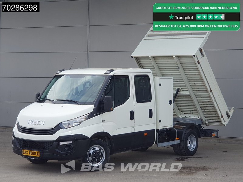 Iveco Daily 35C12 Open Laadbak met Kist Dubbel Cabine Dubbellucht 3,5t Trekhaak Airco Cruise Euro6 Pritsche Pickup Open Box 2m3 Airco Trekha - Furgone con cassone fisso: foto 1 Iveco Daily 35C12 Open Laadbak met Kist Dubbel Cabine Dubbellucht 3,5t Trekhaak Airco Cruise Euro6 Pritsche Pickup Open Box 2m3 Airco Trekha - Furgone con cassone fisso: foto 1