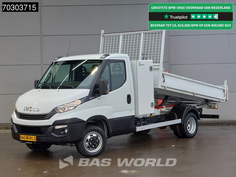 Iveco Daily 35C14 Kipper met Kist Dubbellucht 3,5t Trekhaak Cruise Euro6 Tipper Benne Kieper Trekhaak Cruise control - Furgone ribaltabile: foto 1 Iveco Daily 35C14 Kipper met Kist Dubbellucht 3,5t Trekhaak Cruise Euro6 Tipper Benne Kieper Trekhaak Cruise control - Furgone ribaltabile: foto 1