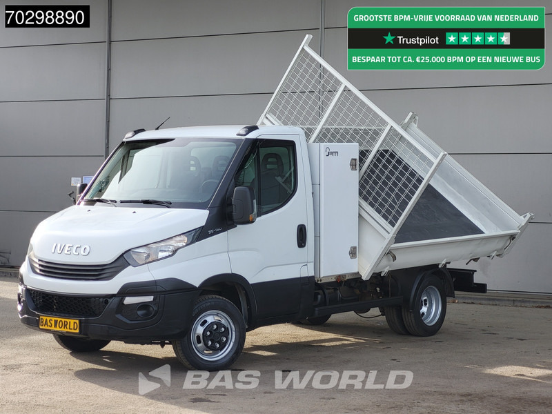Iveco Daily 35C15 3.0L Kipper met Kist Dubbellucht 3,5t Trekhaak 150PK Airco Euro6 Tipper Benne Kieper Airco Trekhaak Cruise control - Furgone ribaltabile: foto 1 Iveco Daily 35C15 3.0L Kipper met Kist Dubbellucht 3,5t Trekhaak 150PK Airco Euro6 Tipper Benne Kieper Airco Trekhaak Cruise control - Furgone ribaltabile: foto 1