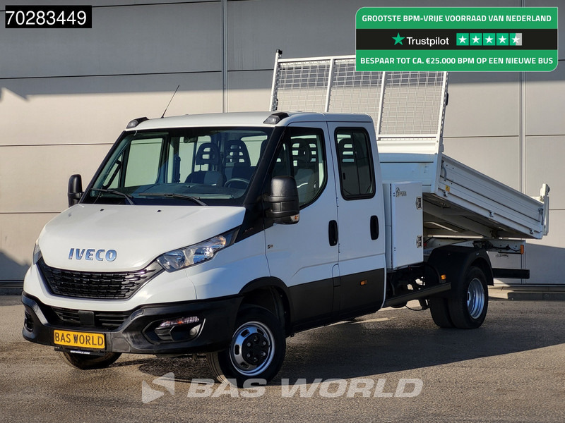 Iveco Daily 35C16 3.0L Kipper Dubbel Cabine met Kist 3,5t trekhaak Dubbellucht Airco Cruise Tipper Benne Kieper 2m3 Airco Trekhaak Cruise co - Furgone ribaltabile: foto 1 Iveco Daily 35C16 3.0L Kipper Dubbel Cabine met Kist 3,5t trekhaak Dubbellucht Airco Cruise Tipper Benne Kieper 2m3 Airco Trekhaak Cruise co - Furgone ribaltabile: foto 1