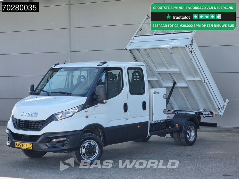 Iveco Daily 35C16 3.0L Kipper met Kist Dubbel Cabine Dubbellucht 3,5t Trekhaak Airco Cruise Euro6 Kieper Tipper Benne Airco Trekhaak Cruise - Furgone ribaltabile: foto 1 Iveco Daily 35C16 3.0L Kipper met Kist Dubbel Cabine Dubbellucht 3,5t Trekhaak Airco Cruise Euro6 Kieper Tipper Benne Airco Trekhaak Cruise - Furgone ribaltabile: foto 1