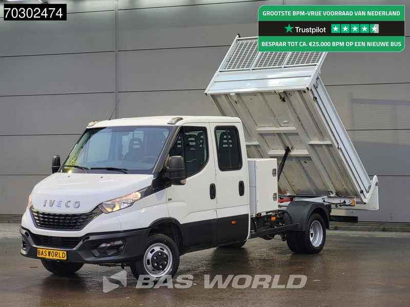 Iveco Daily 35C16 3.0L Kipper met Kist Dubbel Cabine Dubbellucht 3,5t Trekhaak Airco Cruise Euro6 Tipper Benne Kieper Airco Trekhaak Cruise - Furgone ribaltabile: foto 1 Iveco Daily 35C16 3.0L Kipper met Kist Dubbel Cabine Dubbellucht 3,5t Trekhaak Airco Cruise Euro6 Tipper Benne Kieper Airco Trekhaak Cruise - Furgone ribaltabile: foto 1