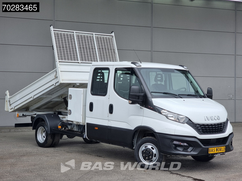 Furgone ribaltabile Iveco Daily 35C16 3.0L Kipper met Kist Dubbel Cabine Dubbellucht 3,5t Trekhaak Navi Airco Cruise Camera Euro6 Kieper Tipper Benne 2m3 Airco: foto 7