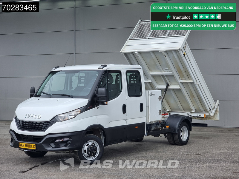 Iveco Daily 35C16 3.0L Kipper met Kist Dubbel Cabine Dubbellucht 3,5t Trekhaak Navi Airco Cruise Camera Euro6 Kieper Tipper Benne 2m3 Airco - Furgone ribaltabile: foto 1 Iveco Daily 35C16 3.0L Kipper met Kist Dubbel Cabine Dubbellucht 3,5t Trekhaak Navi Airco Cruise Camera Euro6 Kieper Tipper Benne 2m3 Airco - Furgone ribaltabile: foto 1