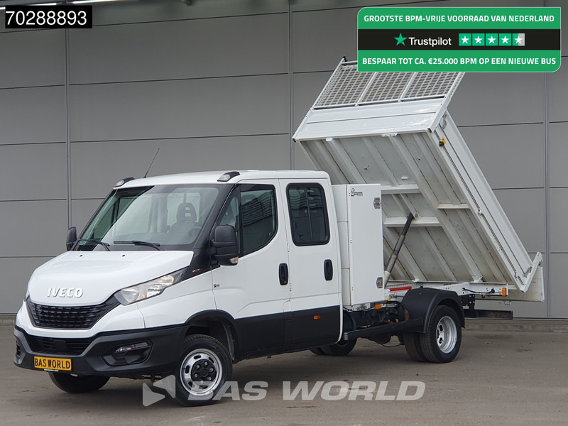 Iveco Daily 35C16 3.0L Open Laadbak met Kist Dubbel Cabine Dubbellucht 3,5t Trekhaak Airco Euro6 Pritsche Pickup Open Box 2m3 Airco Trekhaak - Furgone con cassone fisso: foto 1 Iveco Daily 35C16 3.0L Open Laadbak met Kist Dubbel Cabine Dubbellucht 3,5t Trekhaak Airco Euro6 Pritsche Pickup Open Box 2m3 Airco Trekhaak - Furgone con cassone fisso: foto 1