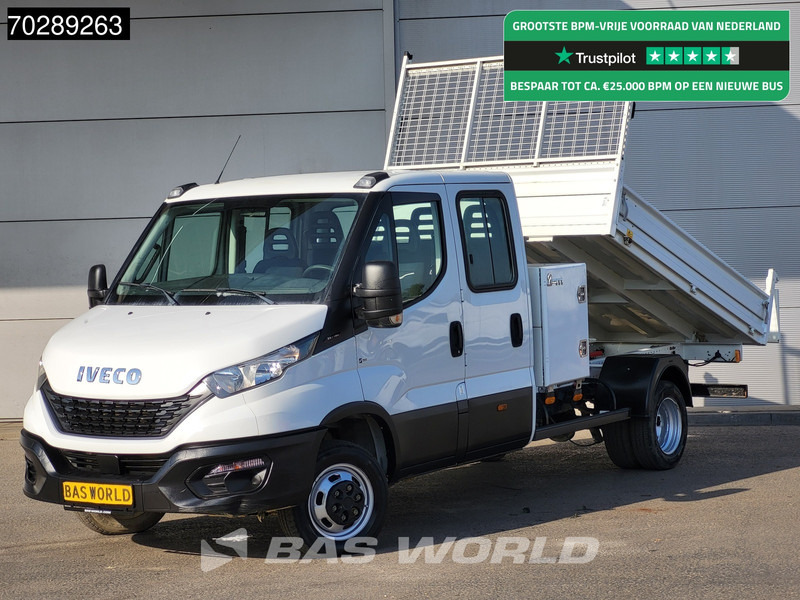 Iveco Daily 35C16 3.0L Open Laadbak met Kist Dubbel Cabine Dubbellucht 3,5t Trekhaak Navi Airco Cruise Camera Euro6 Pritsche Pickup Open Box - Furgone con cassone fisso: foto 1 Iveco Daily 35C16 3.0L Open Laadbak met Kist Dubbel Cabine Dubbellucht 3,5t Trekhaak Navi Airco Cruise Camera Euro6 Pritsche Pickup Open Box - Furgone con cassone fisso: foto 1