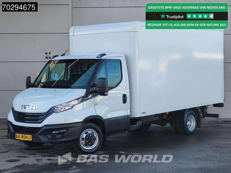 Iveco Daily 35C16 Laadklep Automaat Dubbellucht Bakwagen 160PK Airco Camera Euro6 Meubelbak Koffer Airco - Furgone box: foto 1 Iveco Daily 35C16 Laadklep Automaat Dubbellucht Bakwagen 160PK Airco Camera Euro6 Meubelbak Koffer Airco - Furgone box: foto 1