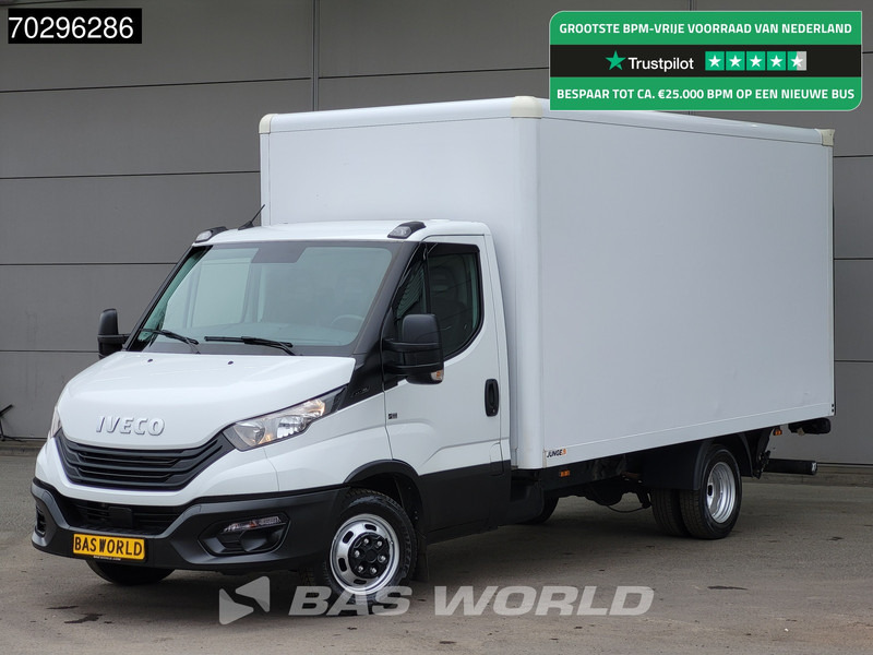 Iveco Daily 35C16 Laadklep Bakwagen Dubbellucht 160PK Airco Euro6 Meubelbak Koffer Airco - Furgone box: foto 1 Iveco Daily 35C16 Laadklep Bakwagen Dubbellucht 160PK Airco Euro6 Meubelbak Koffer Airco - Furgone box: foto 1