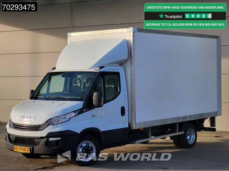Iveco Daily 35C16 Laadklep Dubbellucht Bakwagen Airco Cruise Euro6 Meubelbak Koffer 20m3 Airco Cruise control - Furgone box: foto 1 Iveco Daily 35C16 Laadklep Dubbellucht Bakwagen Airco Cruise Euro6 Meubelbak Koffer 20m3 Airco Cruise control - Furgone box: foto 1