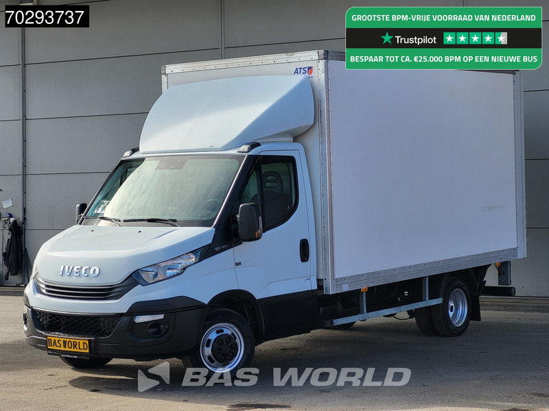 Iveco Daily 35C16 Laadklep Dubbellucht Bakwagen Airco Cruise Euro6 Meubelbak Koffer 20m3 Airco Cruise control - Furgone box: foto 1 Iveco Daily 35C16 Laadklep Dubbellucht Bakwagen Airco Cruise Euro6 Meubelbak Koffer 20m3 Airco Cruise control - Furgone box: foto 1
