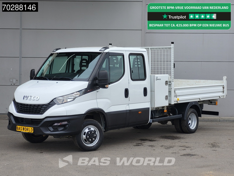 Iveco Daily 35C16 Open Laadbak met Kist Dubbel Cabine Dubbellucht 3,5t Trekhaak Navi Airco Cruise Camera Euro6 Pritsche Pickup Open Box 2m3 - Furgone con cassone fisso: foto 1 Iveco Daily 35C16 Open Laadbak met Kist Dubbel Cabine Dubbellucht 3,5t Trekhaak Navi Airco Cruise Camera Euro6 Pritsche Pickup Open Box 2m3 - Furgone con cassone fisso: foto 1