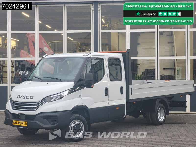 Iveco Daily 35C18 3.0 180PK Nwe model 2025 Dubbel Cabine Open laadbak Navi ACC LED 3,5T Trekvermogen Pritsche Pickup Airco Dubbel cabine - Furgone con cassone fisso: foto 1 Iveco Daily 35C18 3.0 180PK Nwe model 2025 Dubbel Cabine Open laadbak Navi ACC LED 3,5T Trekvermogen Pritsche Pickup Airco Dubbel cabine - Furgone con cassone fisso: foto 1
