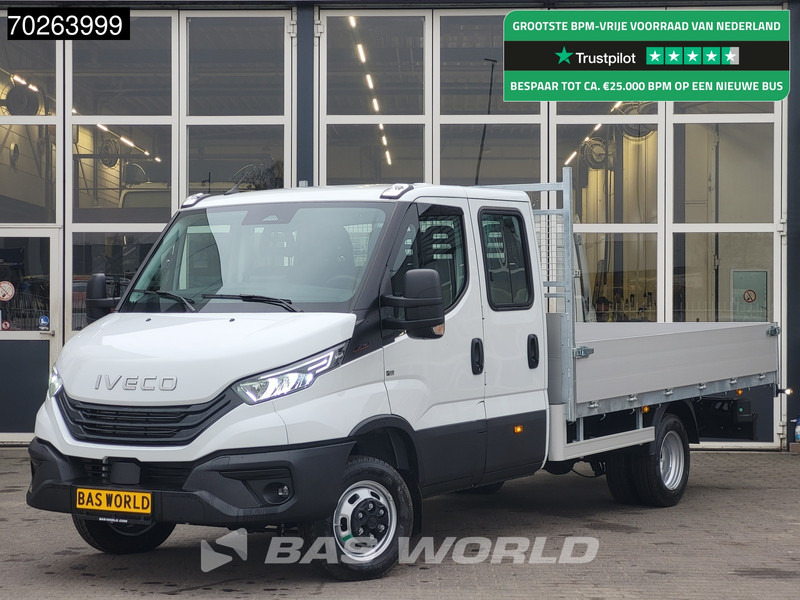 Iveco Daily 35C18 3.0 180PK Nwe model 2025 NL Open laadbak Dubbel Cabine Navi Camera Cruise LED 3,5T Trekvermogen Pritsche Pickup 3m3 Airco - Furgone con cassone fisso: foto 1 Iveco Daily 35C18 3.0 180PK Nwe model 2025 NL Open laadbak Dubbel Cabine Navi Camera Cruise LED 3,5T Trekvermogen Pritsche Pickup 3m3 Airco - Furgone con cassone fisso: foto 1