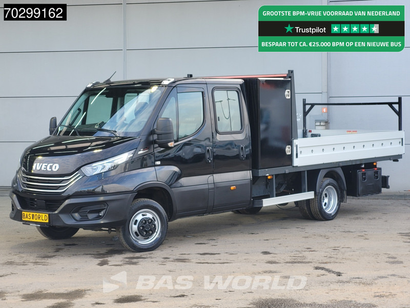 Iveco Daily 35C18 3.0L Automaat Dubbel Cabine met Kist Dubbellucht Open Laadbak 3,5t Trekhaak 180PK LED Navi Airco Cruise Euro6 Pritsche Pic - Furgone con cassone fisso: foto 1 Iveco Daily 35C18 3.0L Automaat Dubbel Cabine met Kist Dubbellucht Open Laadbak 3,5t Trekhaak 180PK LED Navi Airco Cruise Euro6 Pritsche Pic - Furgone con cassone fisso: foto 1