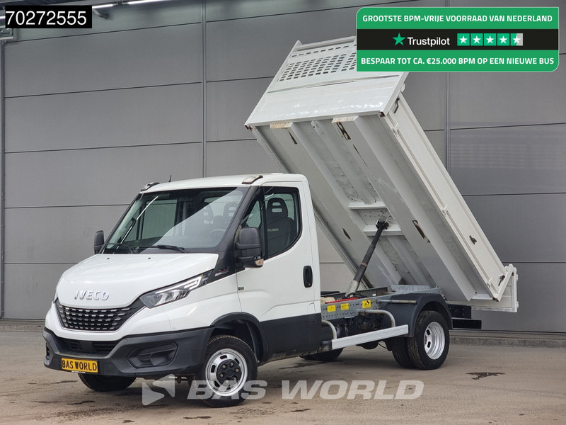 Furgone ribaltabile Iveco Daily 35C18 3.0L Automaat Kipper Dubbellucht 3.5t Trekhaak LED Airco Cruise Kieper Tipper 2m3 Airco Trekhaak Cruise control: foto 1