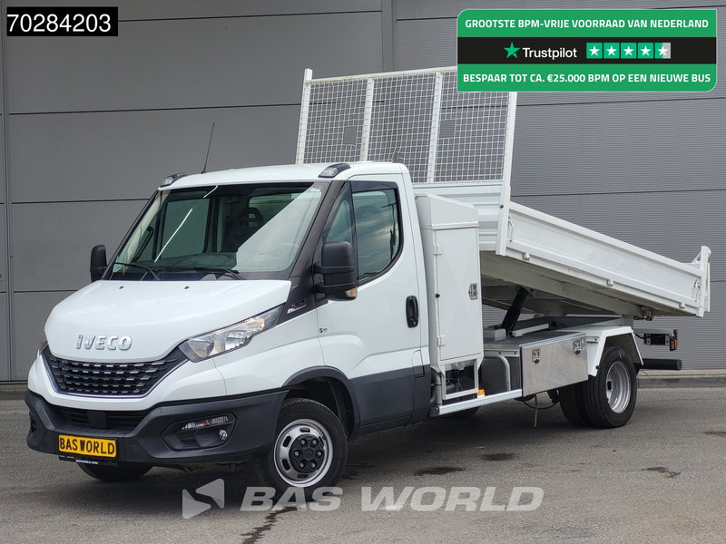 Iveco Daily 35C18 3.0L Automaat Kipper met Kist Dubbellucht 3,5t Trekhaak Cruise Euro6 Tipper Benne Kieper 2m3 Trekhaak Cruise control - Furgone ribaltabile: foto 1 Iveco Daily 35C18 3.0L Automaat Kipper met Kist Dubbellucht 3,5t Trekhaak Cruise Euro6 Tipper Benne Kieper 2m3 Trekhaak Cruise control - Furgone ribaltabile: foto 1
