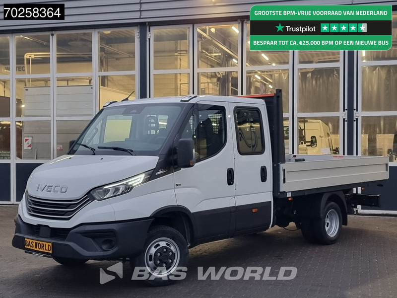 Iveco Daily 35C21 3.0L 210PK 2025model Dubbel Cabine Open laadbak 3.5t Trekhaak CarPlay ACC LED Pritsche Pickup Airco Trekhaak - Furgone con cassone fisso: foto 1 Iveco Daily 35C21 3.0L 210PK 2025model Dubbel Cabine Open laadbak 3.5t Trekhaak CarPlay ACC LED Pritsche Pickup Airco Trekhaak - Furgone con cassone fisso: foto 1