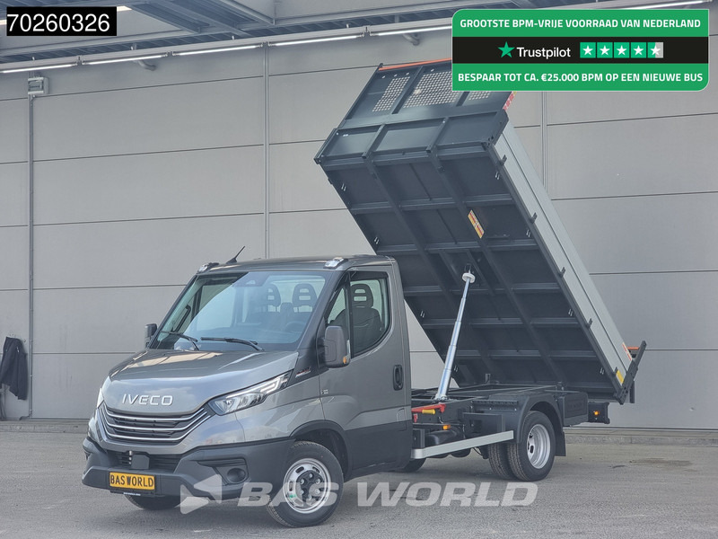 Iveco Daily 35C21 3.0L 210PK Automaat Kipper 2025 ACC Airco CarPlay Tipper Benne Kieper 3m3 Airco - Furgone ribaltabile: foto 1 Iveco Daily 35C21 3.0L 210PK Automaat Kipper 2025 ACC Airco CarPlay Tipper Benne Kieper 3m3 Airco - Furgone ribaltabile: foto 1