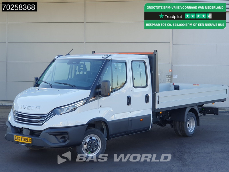 Iveco Daily 35C21 3.0L Automaat 210PK 2025-Model Open laadbak Dubbel Cabine Dubbellucht CarPlay ACC LED 3,5T Trekvermogen Euro6 Pritsche Pic - Furgone con cassone fisso: foto 1 Iveco Daily 35C21 3.0L Automaat 210PK 2025-Model Open laadbak Dubbel Cabine Dubbellucht CarPlay ACC LED 3,5T Trekvermogen Euro6 Pritsche Pic - Furgone con cassone fisso: foto 1