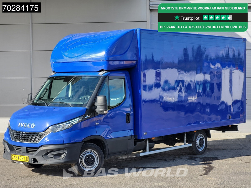 Iveco Daily 35S14 Automaat Bakwagen Achterdeuren 488cm lang! Airco Cruise Euro6 Meubelbak Koffer 23m3 Airco Cruise control - Furgone box: foto 1 Iveco Daily 35S14 Automaat Bakwagen Achterdeuren 488cm lang! Airco Cruise Euro6 Meubelbak Koffer 23m3 Airco Cruise control - Furgone box: foto 1